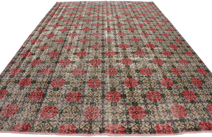 7 x 11 Vintage Turkish Sivas Rug 53365