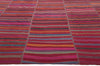 7 x 11 Vintage Turkish Striped Kilim Rug 60648
