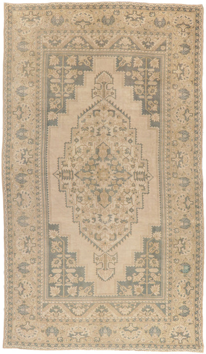 7 x 13 Vintage Turkish Oushak Rug 53691