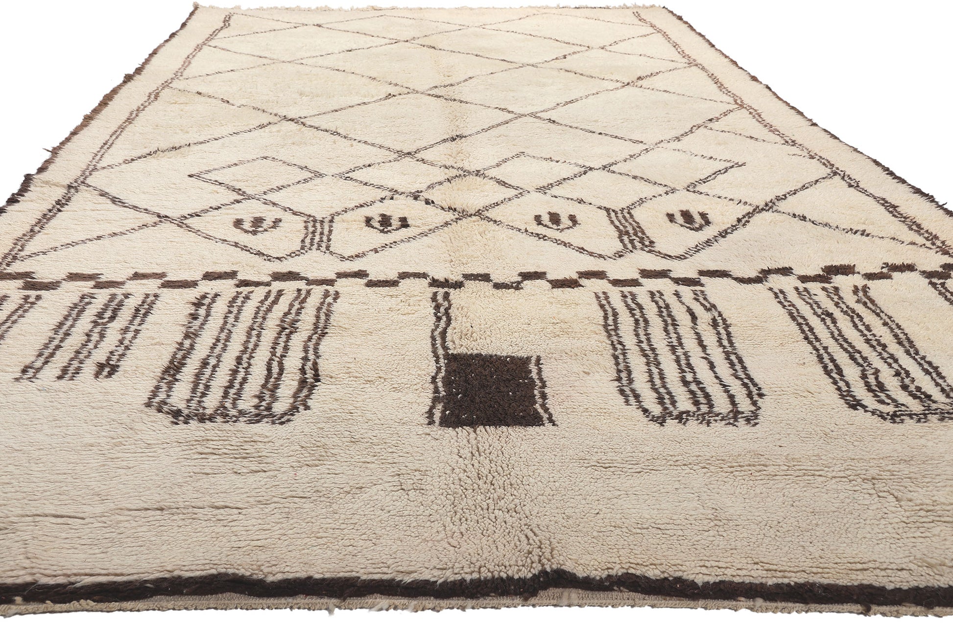 7 x 14 Vintage Moroccan Rug 20344
