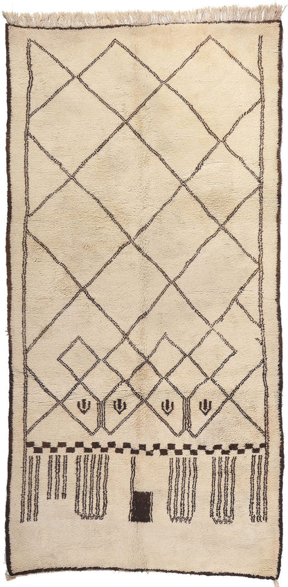 7 x 14 Vintage Moroccan Rug 20344