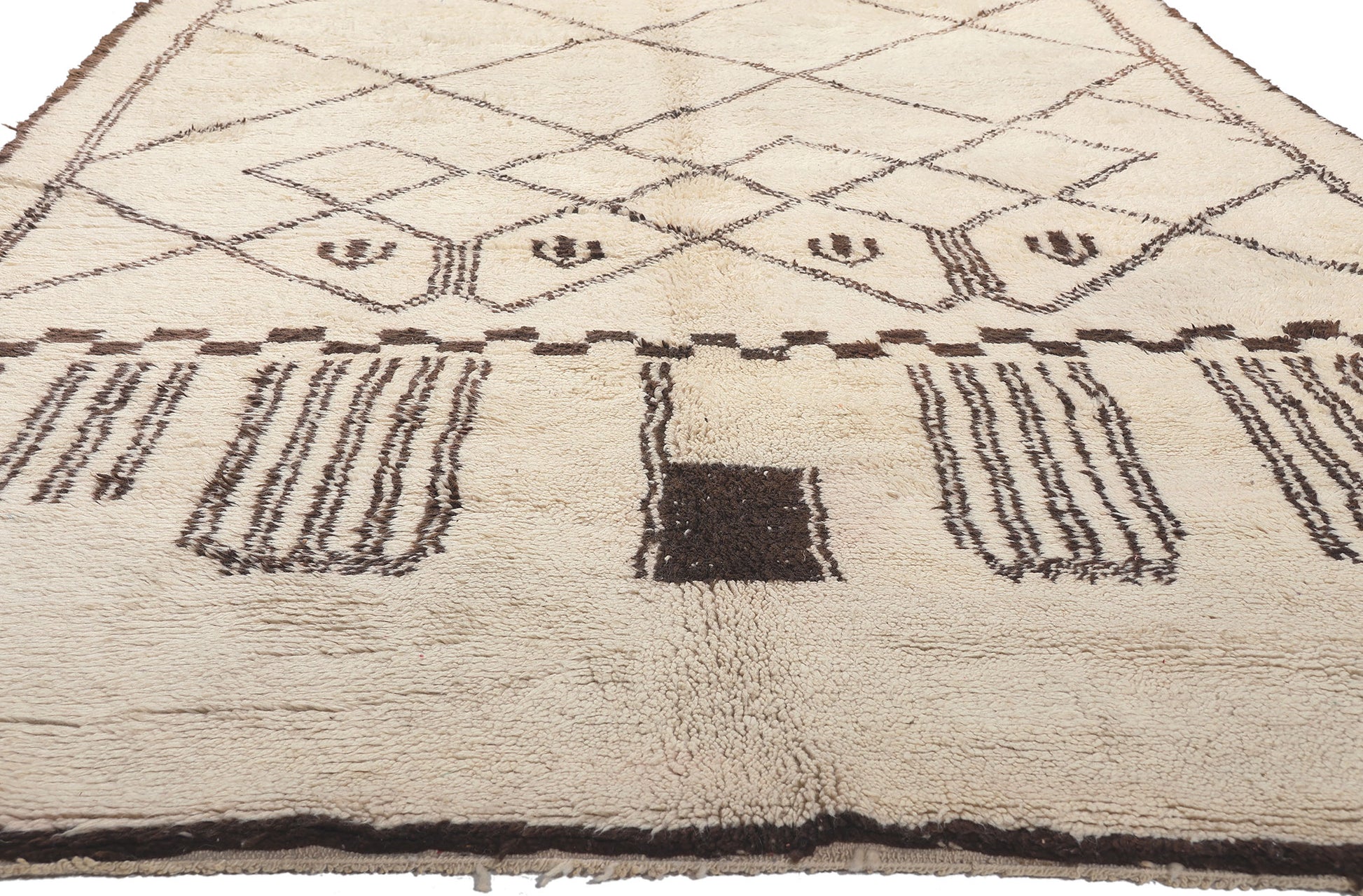 7 x 14 Vintage Moroccan Rug 20344