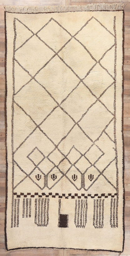 7 x 14 Vintage Moroccan Rug 20344