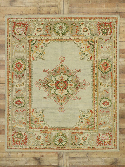 7 x 8 Turkish Oushak Rug 53159