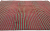 7 x 8 Vintage Turkish Striped Kilim Rug 60654