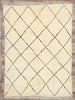 7 x 9 Modern Moroccan Beni Ourain Rug 20762