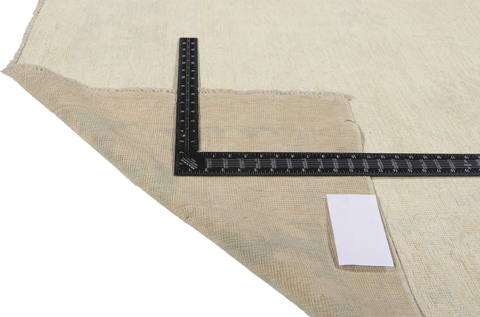 7 x 9 Neutral Oushak Rug 80974