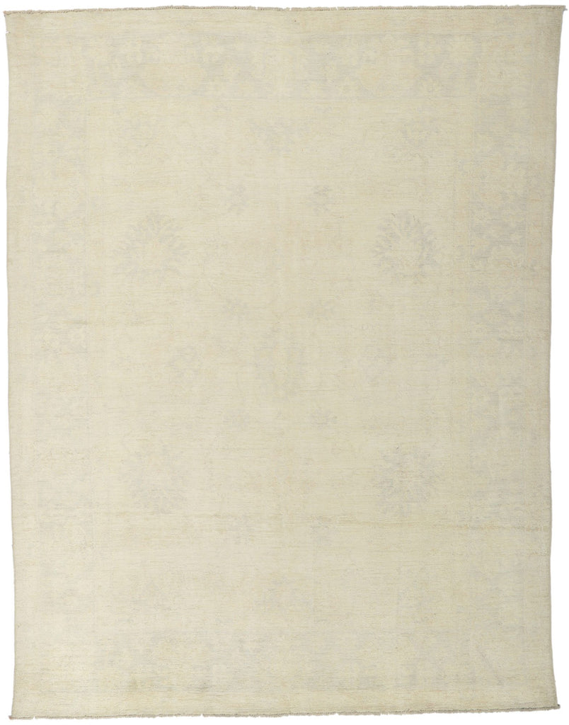 7 x 9 Neutral Oushak Rug 80974