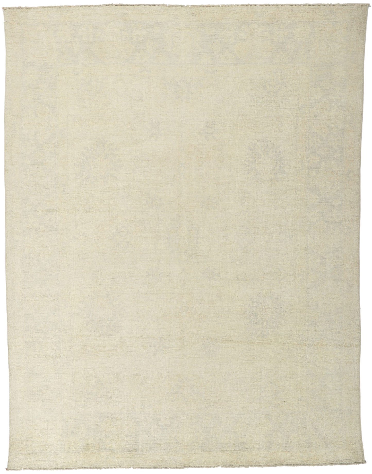 7 x 9 Neutral Oushak Rug 80974