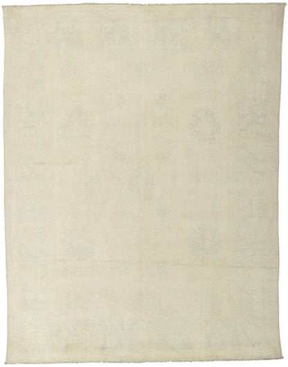 7 x 9 Neutral Oushak Rug 80974