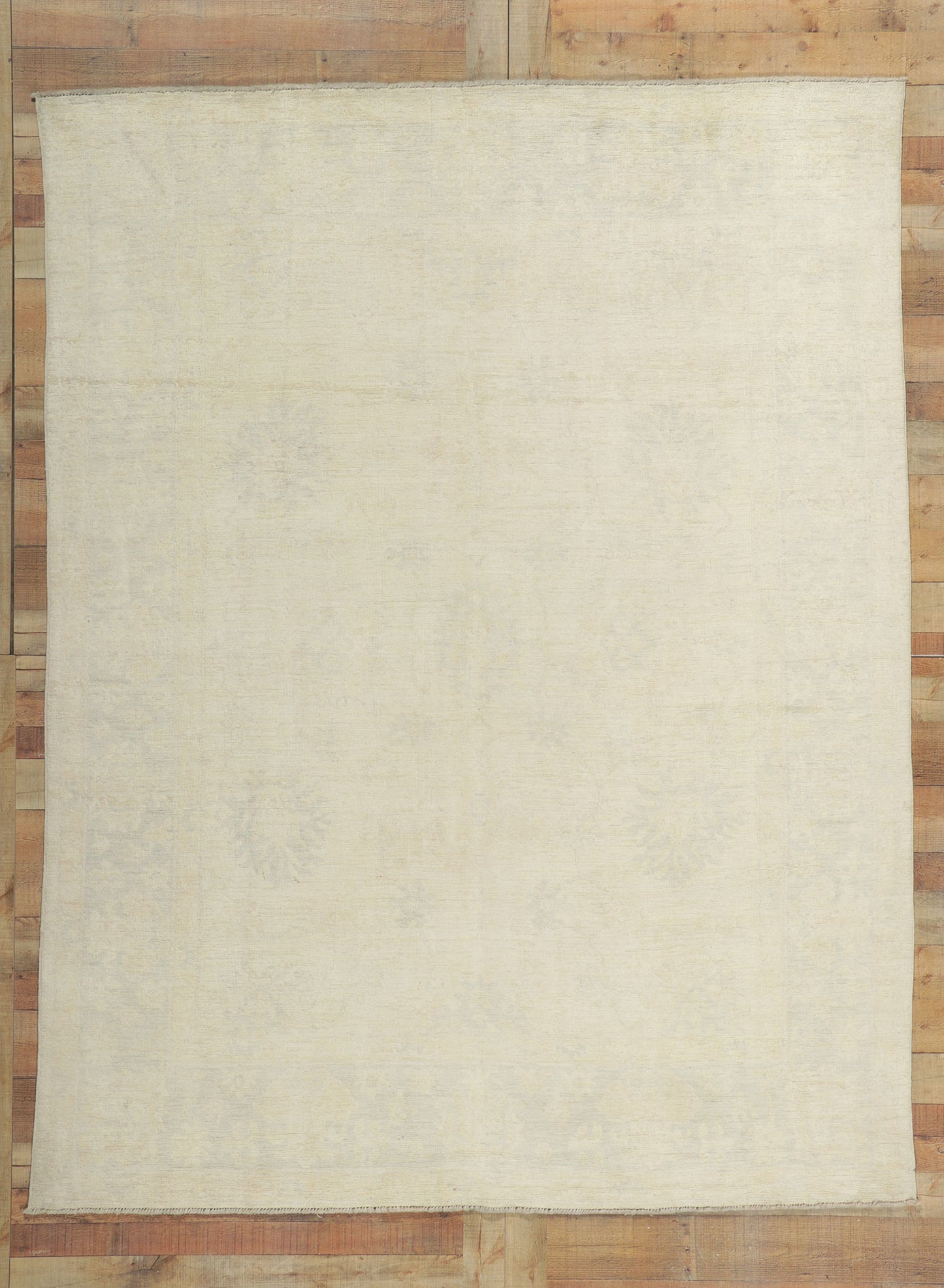 7 x 9 Neutral Oushak Rug 80974