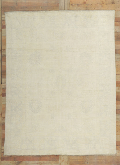 7 x 9 Neutral Oushak Rug 80974