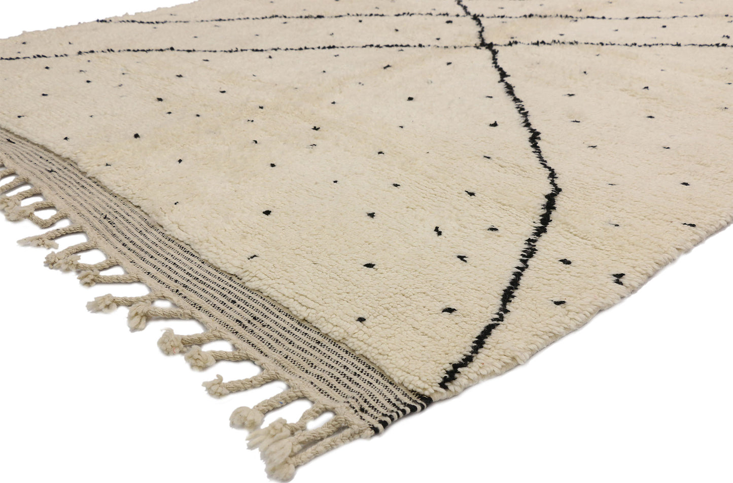 7 x 9 Neutral Moroccan Rug 20788