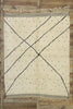 7 x 9 Neutral Moroccan Rug 20788