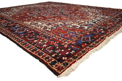 7 x 9 Vintage Persian Heriz Rug 71255