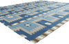 8 x 10 Scandinavian Modern Swedish Inspired Kilim Rug 30965