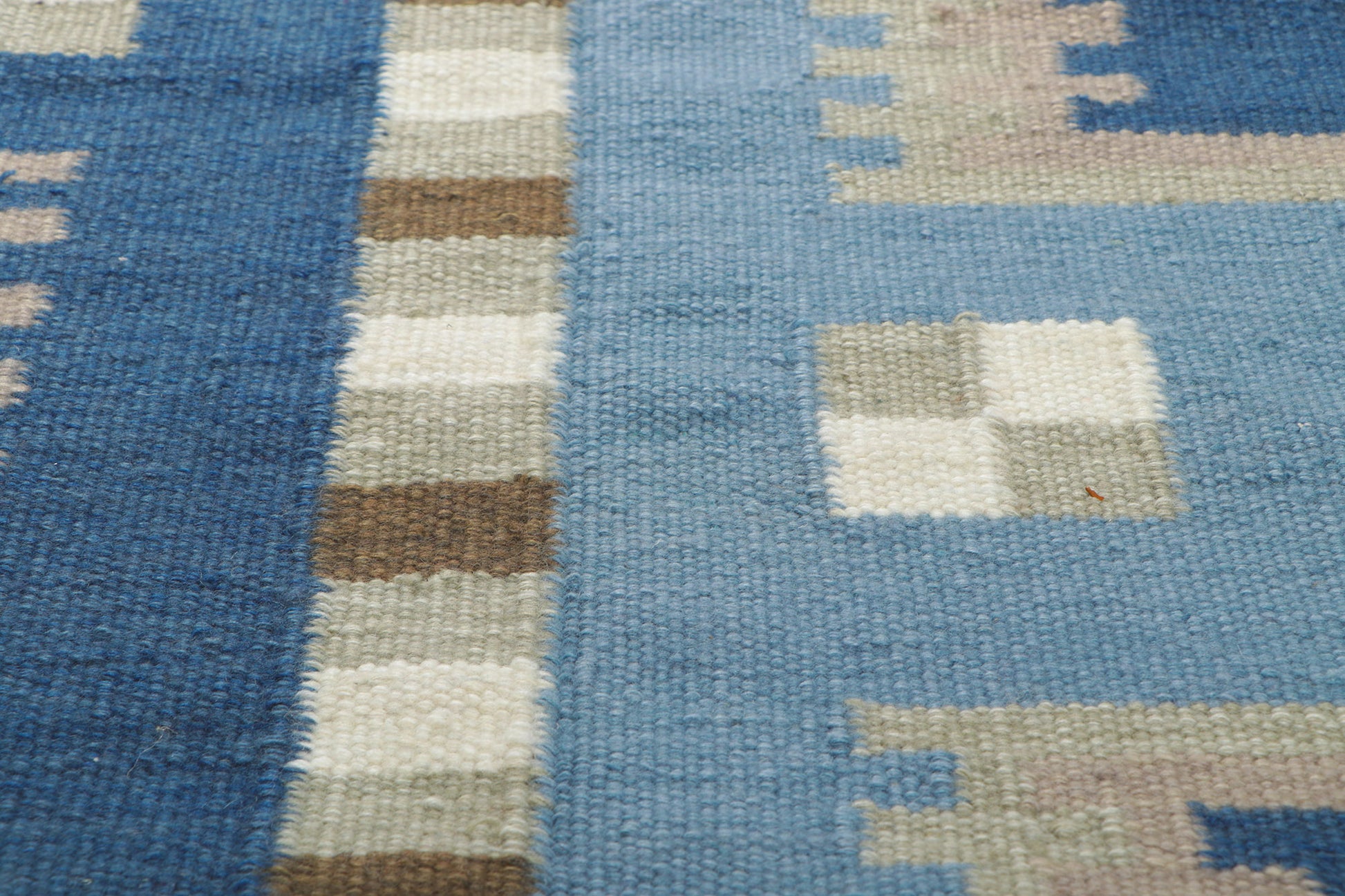 8 x 10 Scandinavian Modern Swedish Inspired Kilim Rug 30965