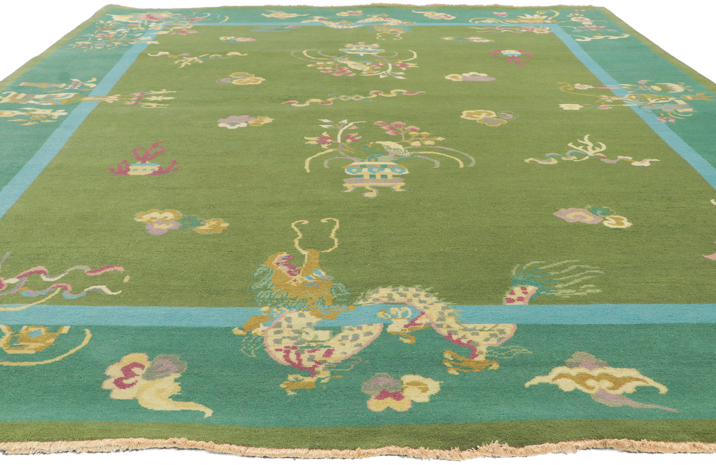 8 x 10 Chinese Art Deco Rug 30924
