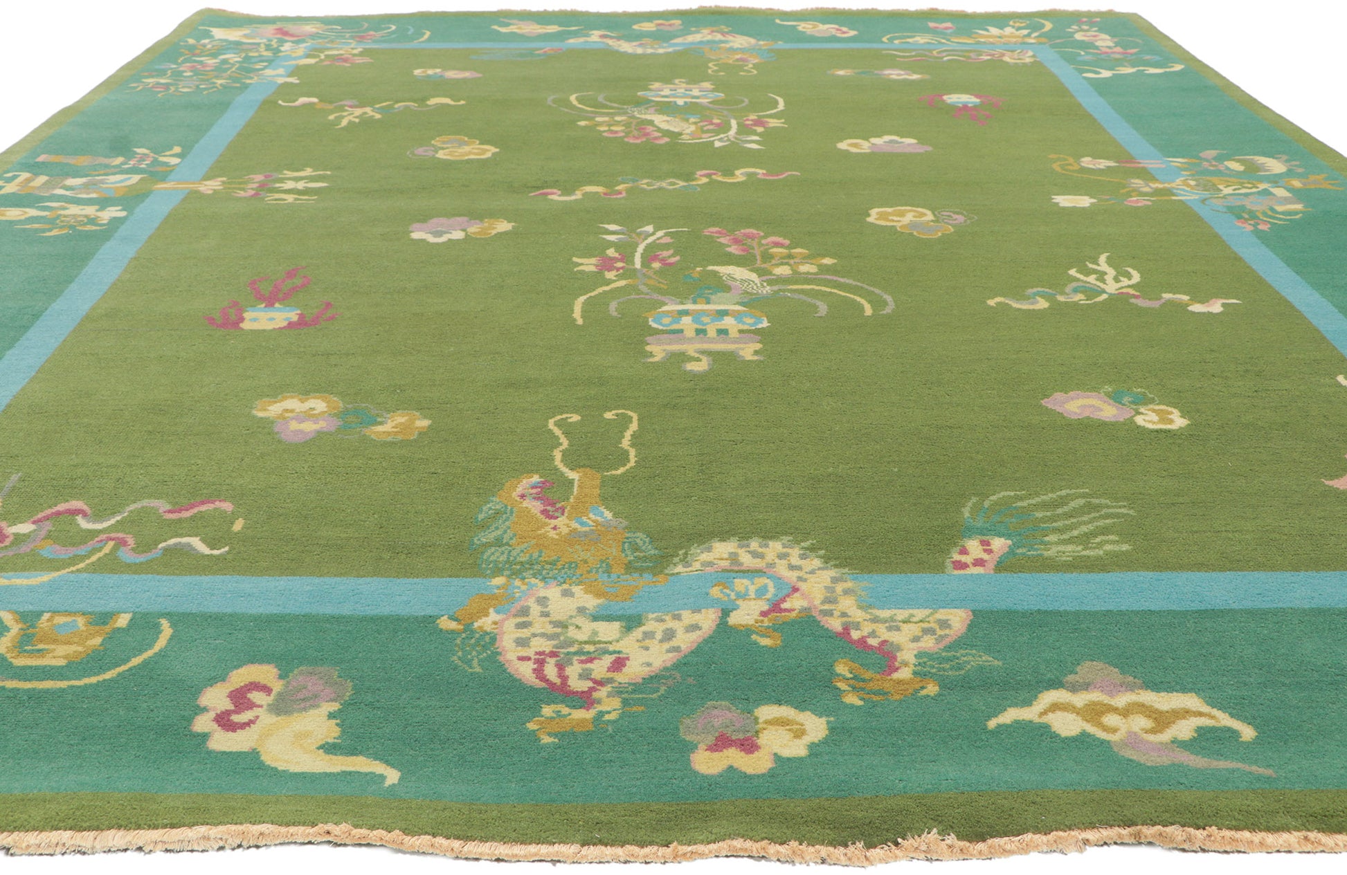 8 x 10 Chinese Art Deco Rug 30924