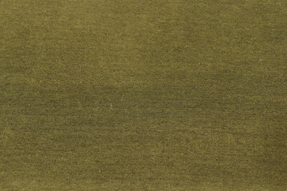 8 x 10 Solid Olive Green Modern Rug 30928
