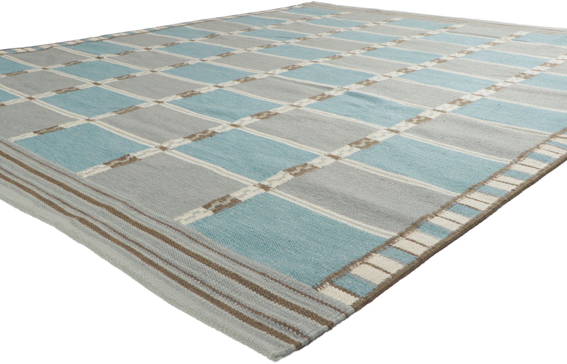 8 x 10 Swedish Inspired Kilim Rug 30935