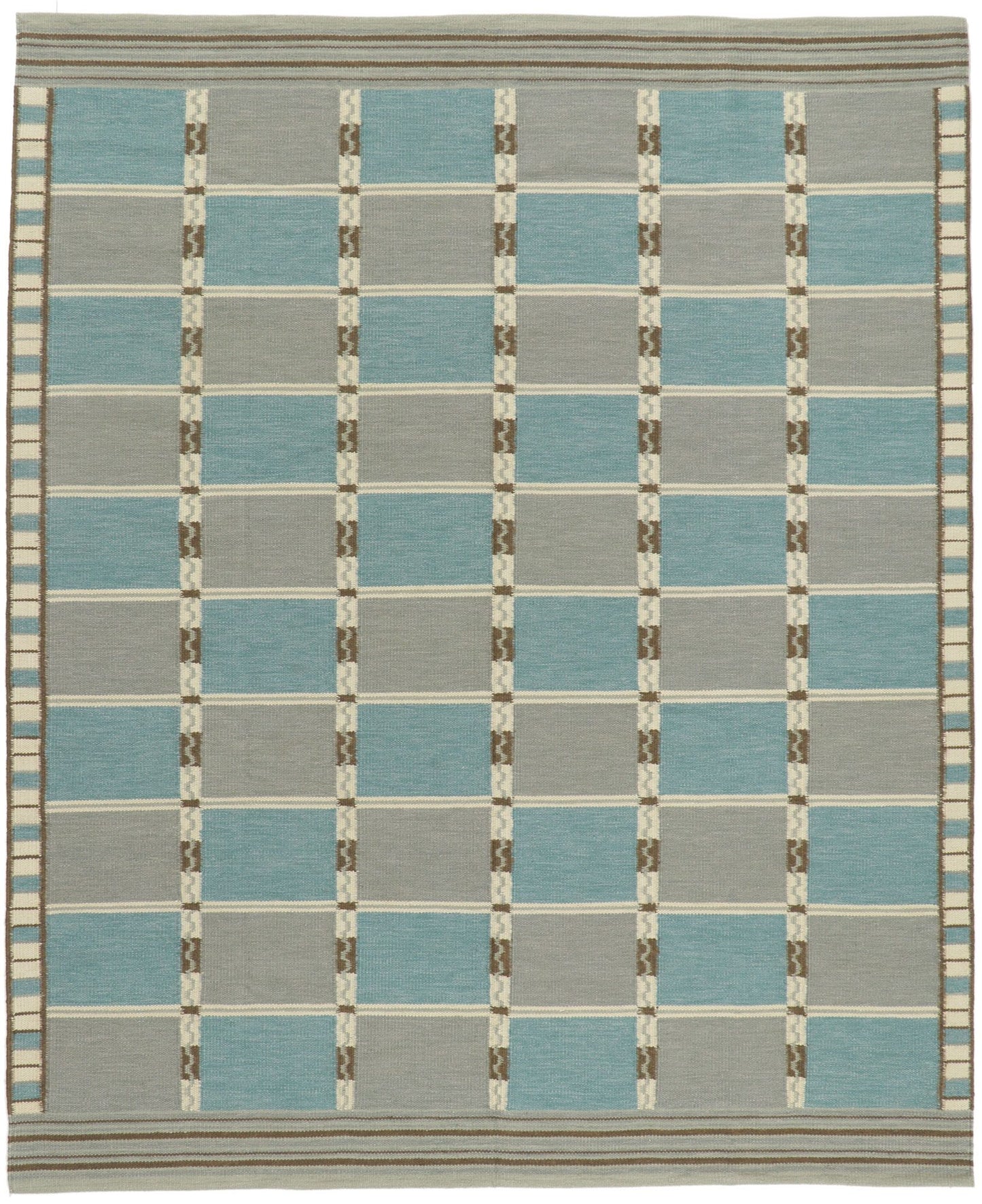 8 x 10 Swedish Inspired Kilim Rug 30935