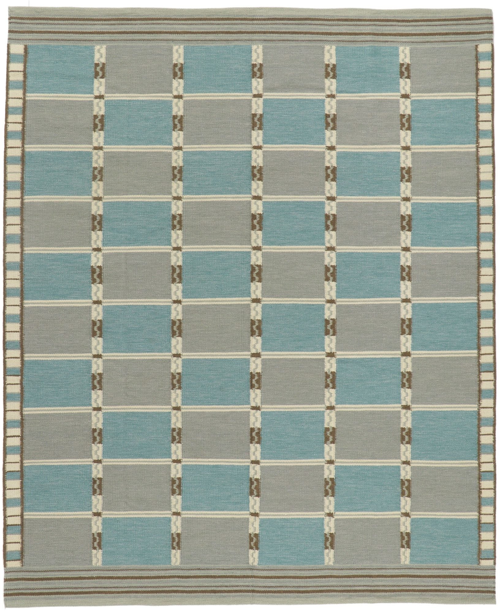 8 x 10 Swedish Inspired Kilim Rug 30935