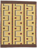 8 x 10 Scandinavian Modern Swedish Inspired Kilim Rug 30960