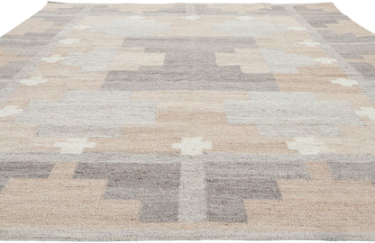 8 x 10 Swedish Inspired Kilim Rug 30966