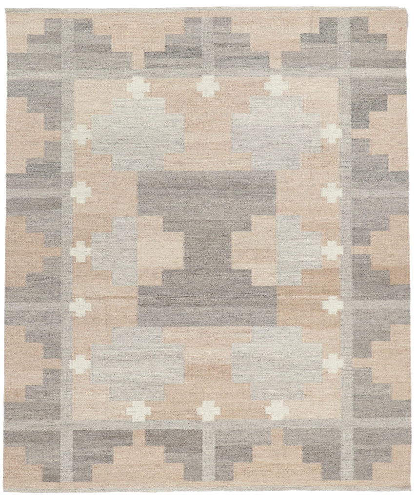 8 x 10 Swedish Inspired Kilim Rug 30966