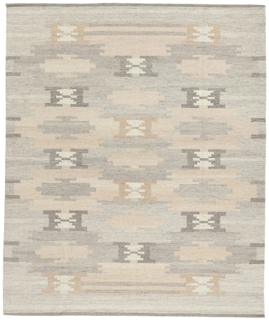 8 x 10 Swedish Inspired Kilim Rug 30968