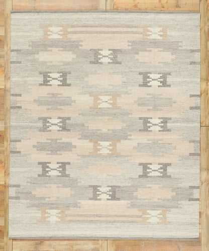 8 x 10 Swedish Inspired Kilim Rug 30968