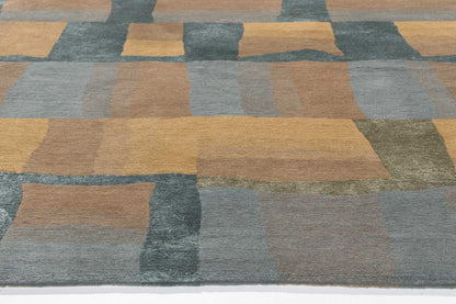 8 x 10 Tibetan Wool and Silk Rug 78533