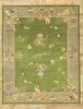 8 x 10 Modern Green Chinese Art Deco Rug 30922