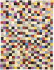 10 x 13 Vintage Checkered Afghan Kilim Rug 80094