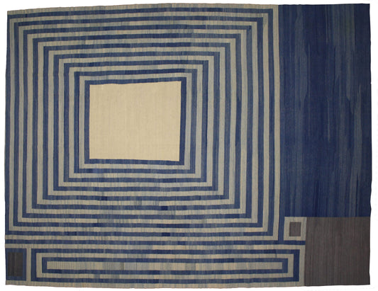 10 x 13 Vintage Afghan Kilim Rug 80096