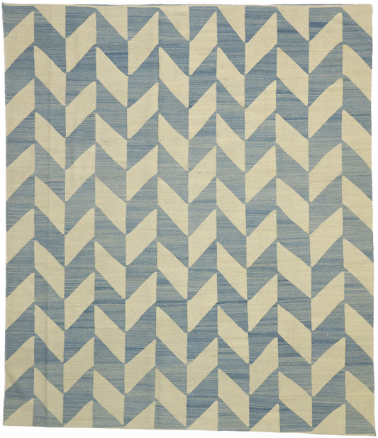 8 x 10 Vintage Afghan Kilim Rug 80097