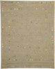 8 x 10 Vintage Uzbek Afghan Kilim Rug 80106