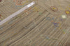 8 x 10 Vintage Uzbek Afghan Kilim Rug 80106