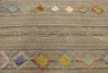8 x 10 Vintage Uzbek Afghan Kilim Rug 80106