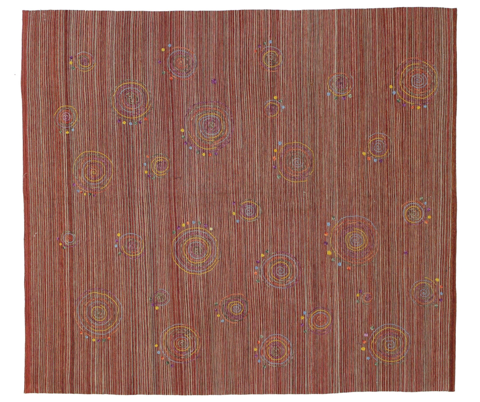 8 x 9 Vintage Kilim Rug 80108