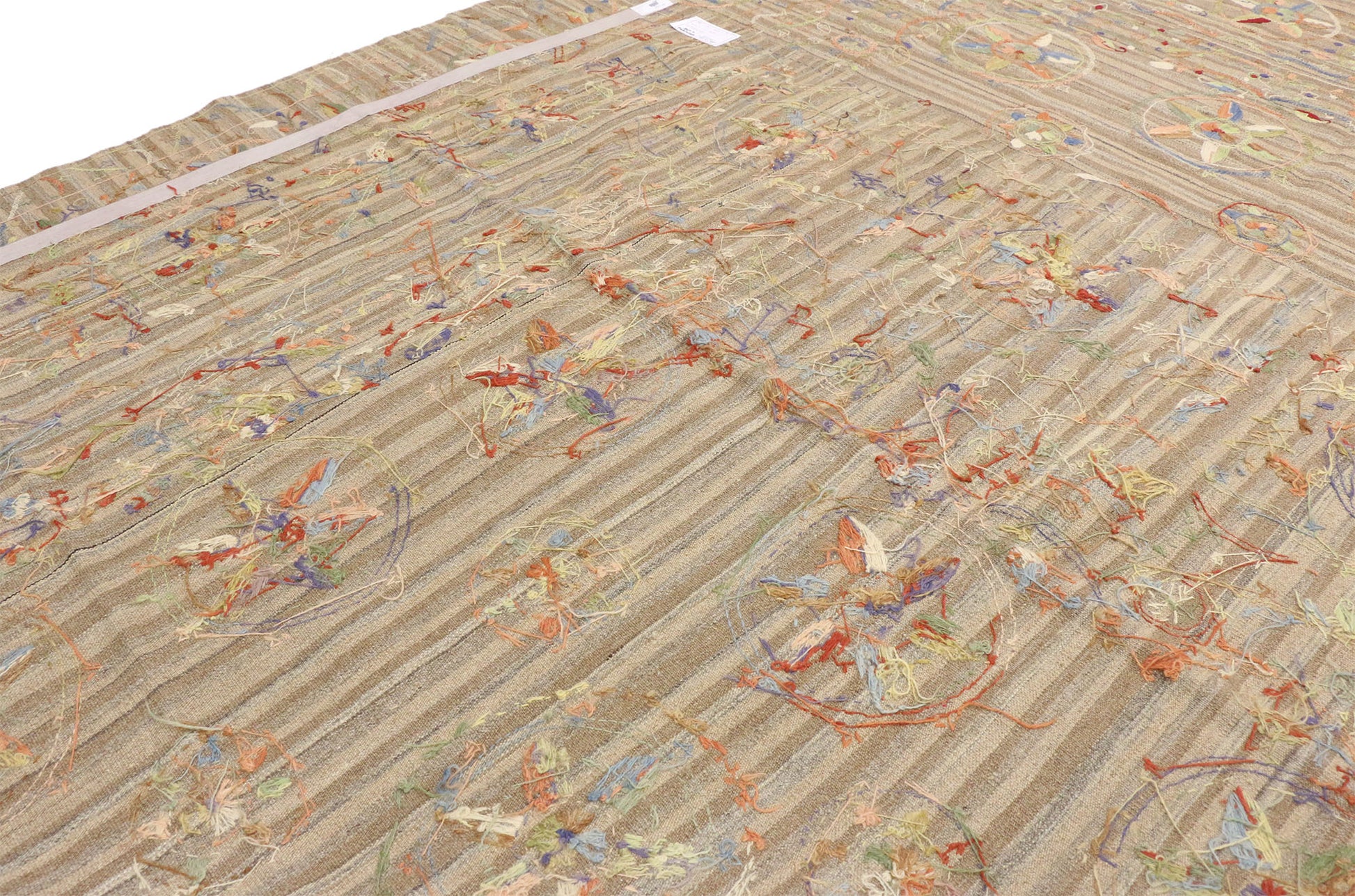 9 x 12 Vintage Uzbek Afghan Kilim Rug 80111