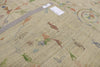 7 x 9 Vintage Uzbek Afghan Kilim Rug 80112
