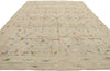 7 x 9 Vintage Uzbek Afghan Kilim Rug 80112