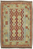 7 x 10 Vintage Afghan Kilim Rug 80119
