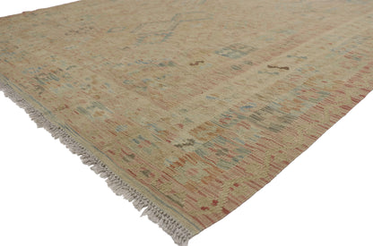 7 x 10 Vintage Afghan Kilim Rug 80123