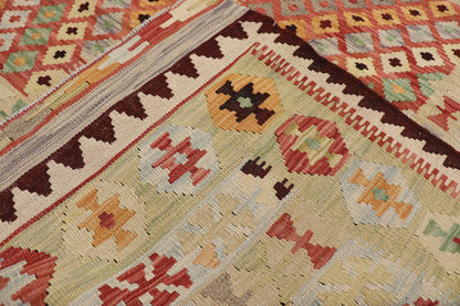 5 x 7 Vintage Afghan Kilim Rug 80125