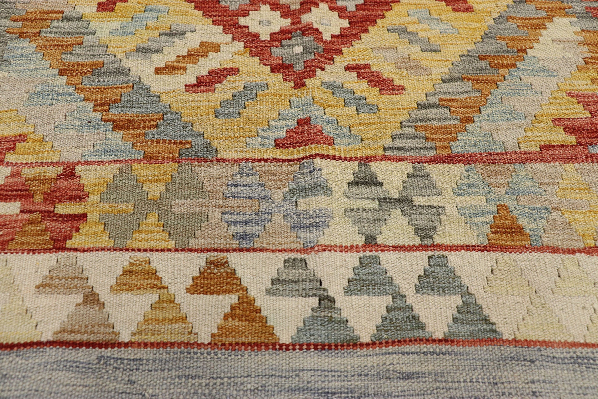 3 x 5 Vintage Afghan Kilim Rug 80127