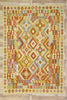 7 x 10 Vintage Afghan Kilim Rug 80132