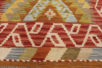 3 x 4 Vintage Afghan Kilim Rug 80135